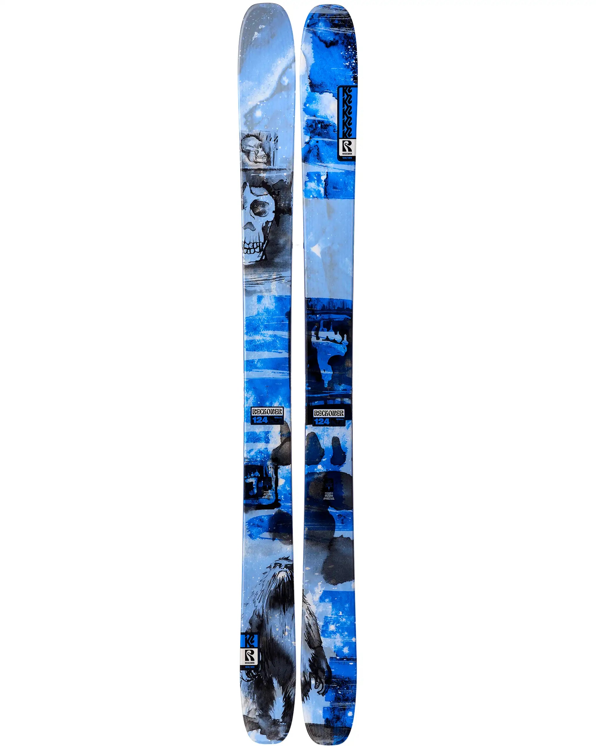 K2 Reckoner 124 Skis 2027 top