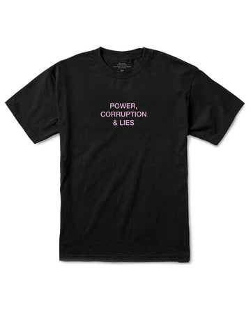 Power, Corruption & Lies T-Shirt - Black