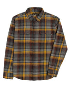 Suavecito Flannel Woven Shirt - Grey Gold