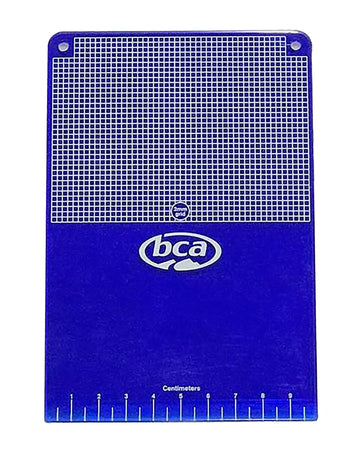 Polycarbonate Crystal Card - Blue