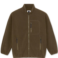 Basic Fleece Jacket - Brown