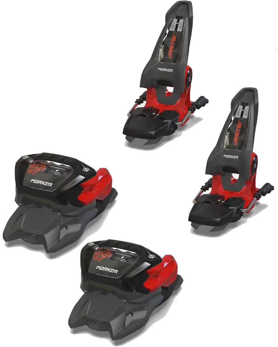Jester 16 Ski Bindings - Anthracite/Black/Red 2026
