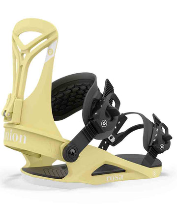 Rosa Women's Snowboard Bindings - Yellow 2024