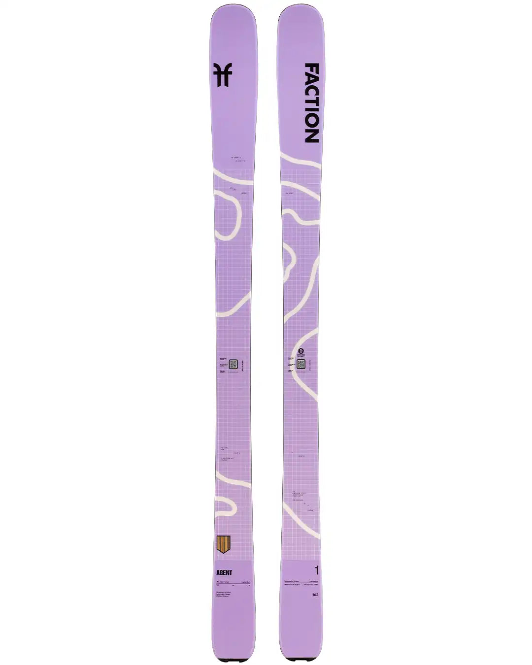 Agent 1 Skis - Purple 2026