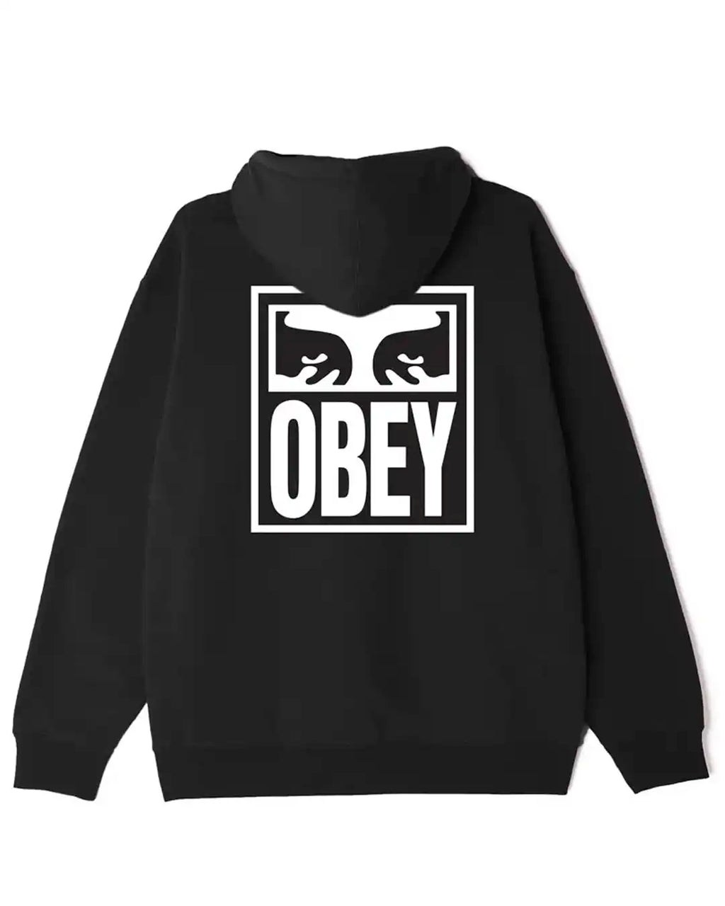 Eyes Icon 2 French Terry Hoodie - Black