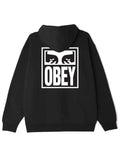 Eyes Icon 2 French Terry Hoodie - Black