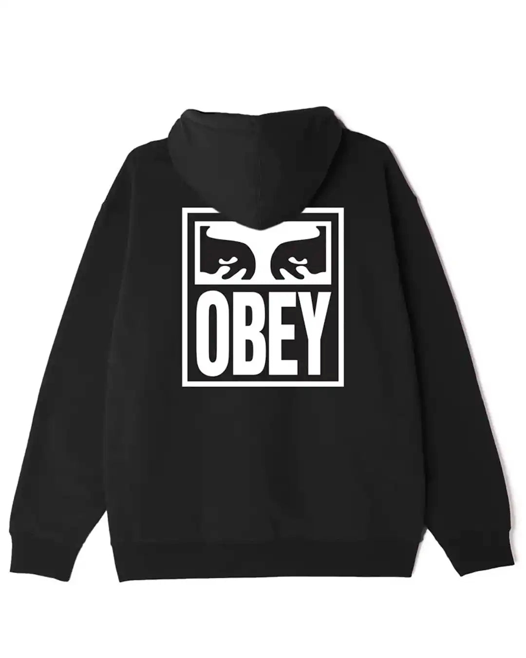Eyes Icon 2 French Terry Hoodie - Black