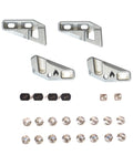 Fixie Clips - Through-Mount Metal