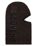 Multi Yarn Burgular Mask - Chocolate