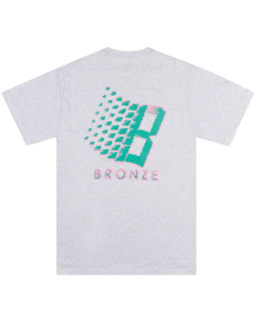 B Logo T-Shirt - Heater Grey