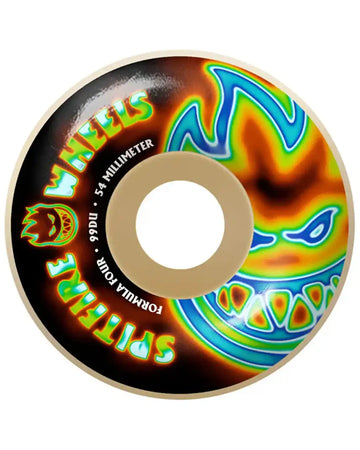 Roues De Skateboard F4 99D Radioactive Bighead - 54mm