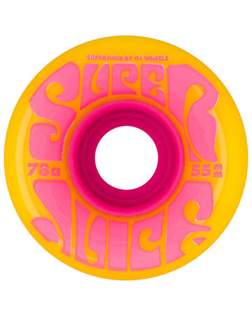 Mini Super Juice Skateboard Wheels - Yellow