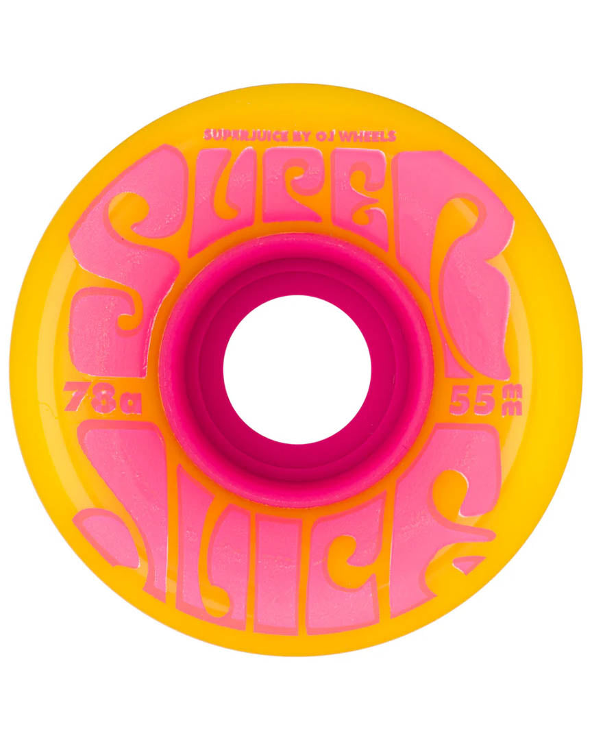 Mini Super Juice Skateboard Wheels - Yellow