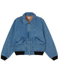 Obey Denim Cwu Jacket - Light Indigo
