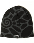 No Cuff Beanie - Black