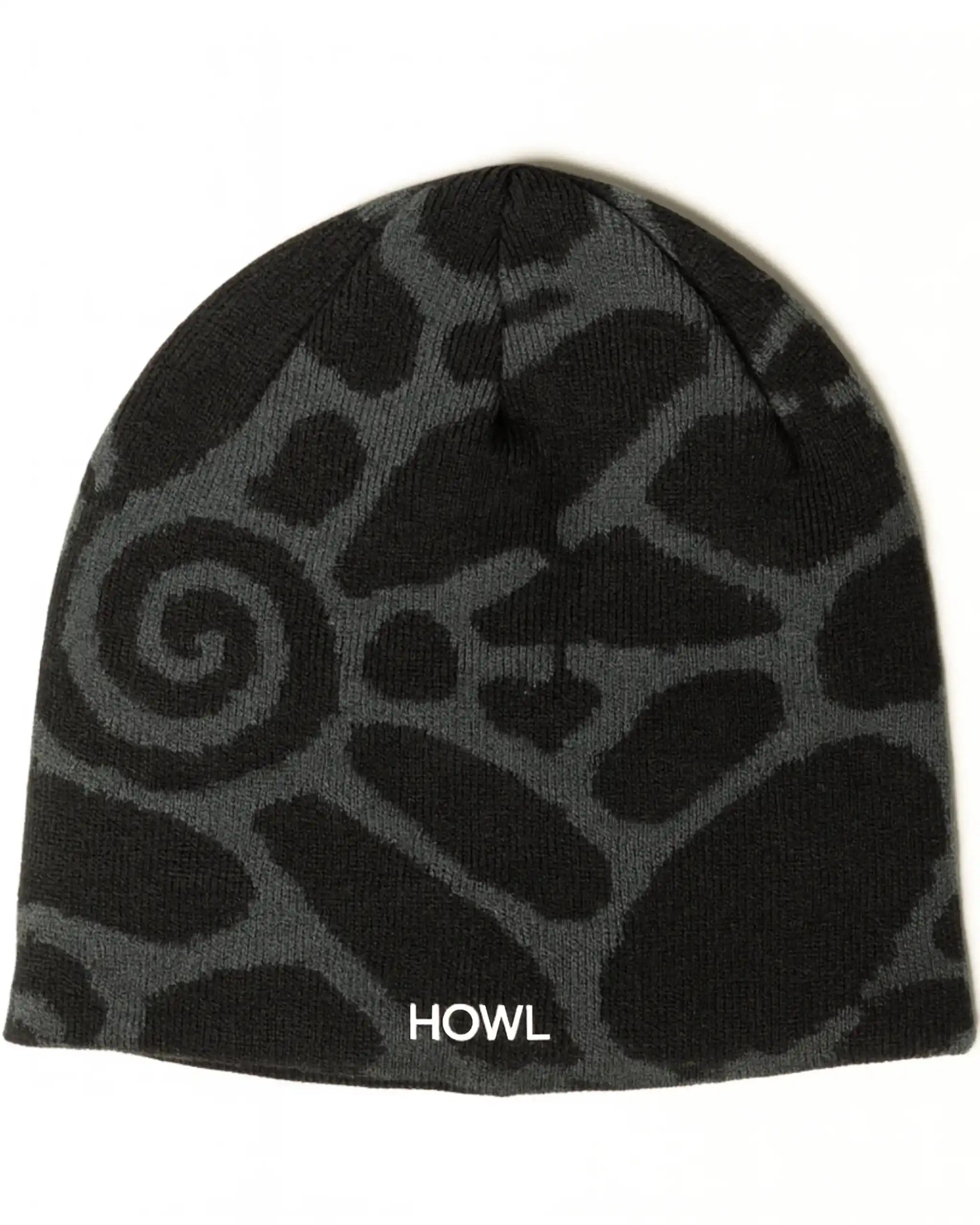 HOWL No Cuff Beanie - Black