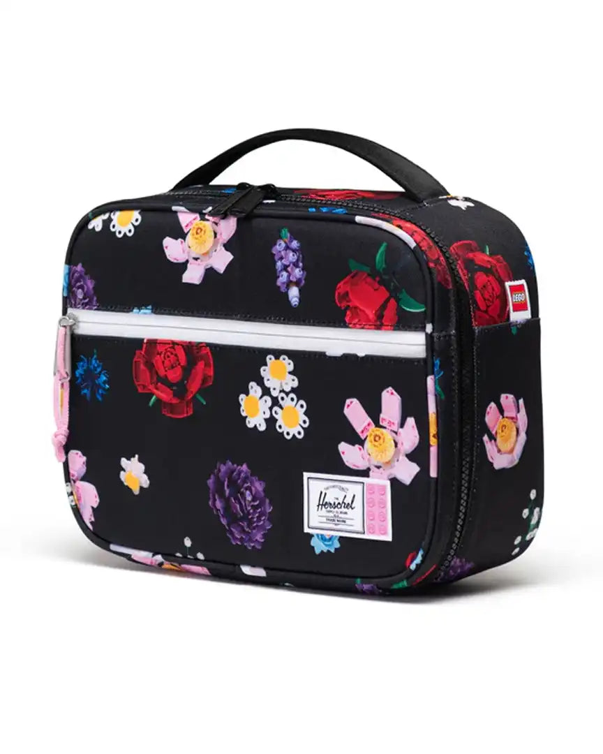 Lego Pop Quiz Little Herschel Lunch Box - Falling Florals