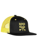 Vato Rat Two Tone Trucker Hat - Black/Gold