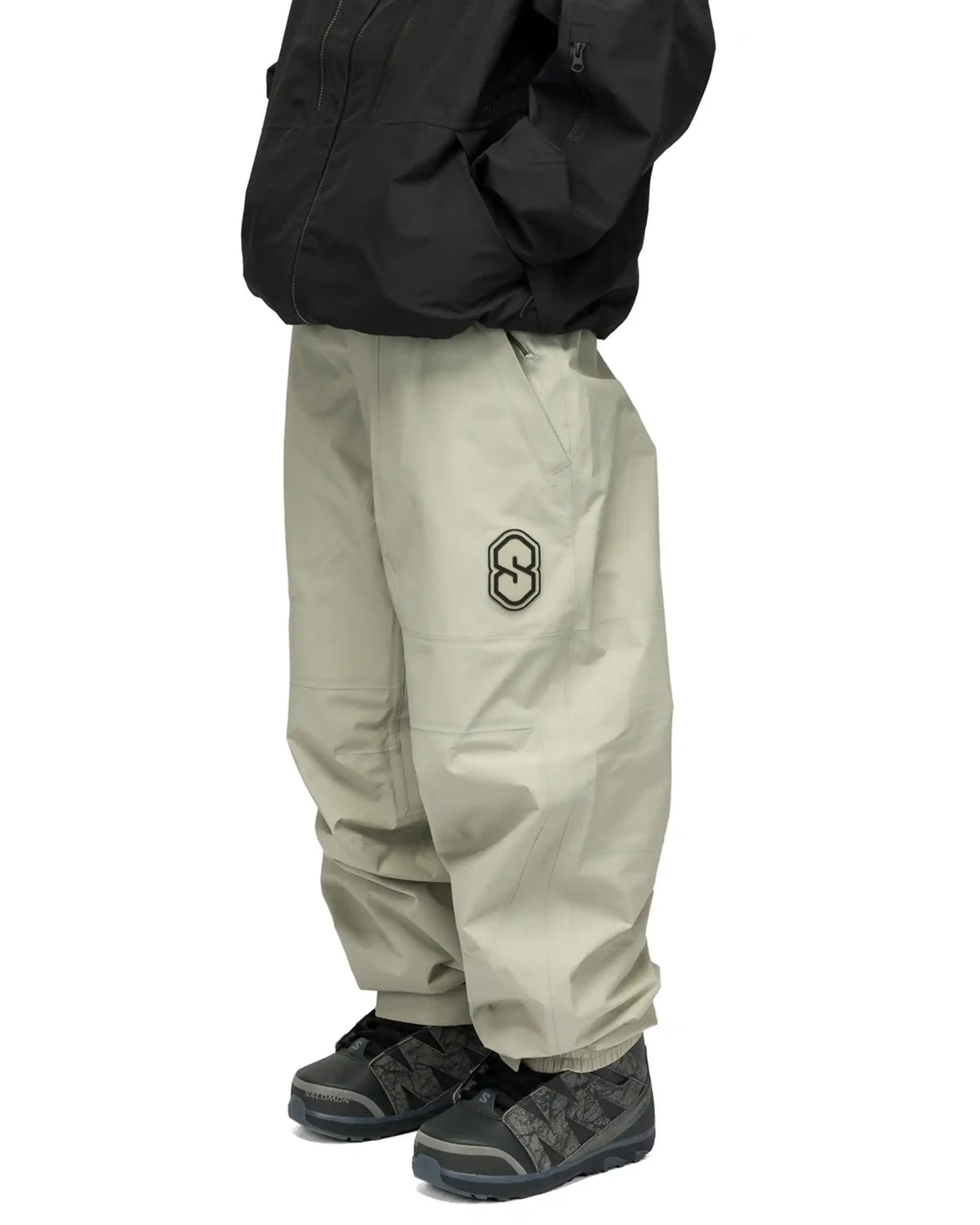 Pantalon de neige Pantalon Neige 3 Ply Ripstop Pant - Wet Sand par SOUVENIR – vue 2
