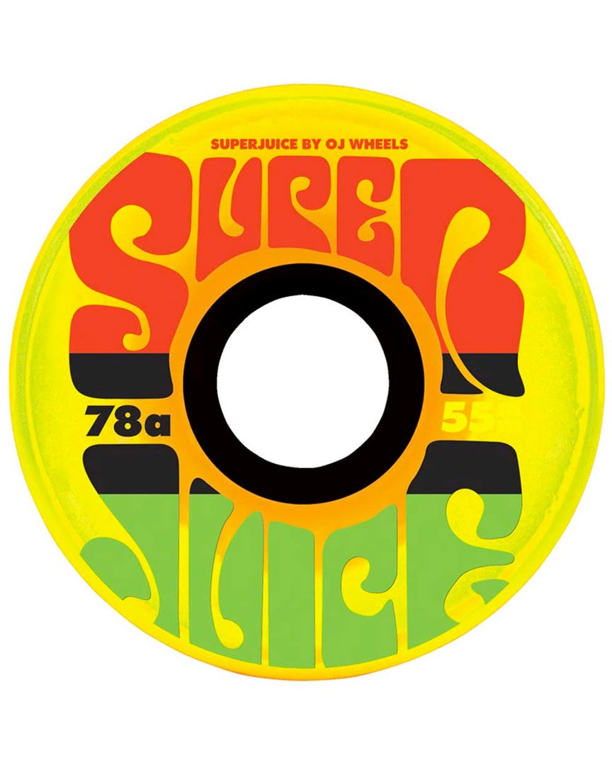 Roues de skateboard Mini Super Juice - Jamaican Sunrise