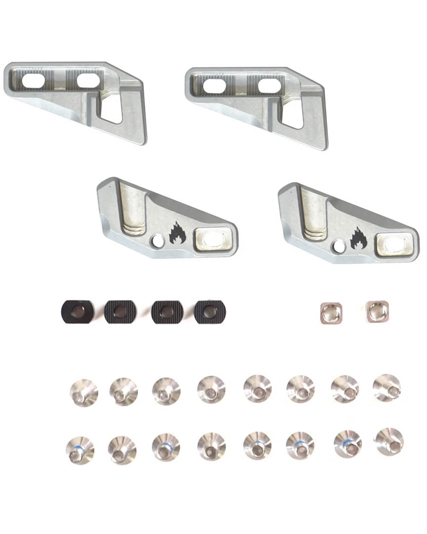 Fixie Clips - Through-Mount Metal