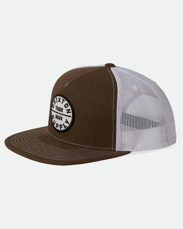 Oath Mp Trucker Hat Hat - Sepia/White