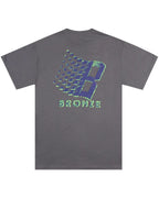 B Logo T-Shirt - Charcoal