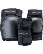 Protection Street Adult 3Pack Pads - Black