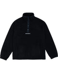 Half Snap Fleece Fleece - Black