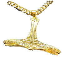 Big O Chain Jewelery - Gold