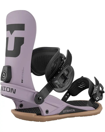 Fixation De Snowboard Strata - Grey Violet 2026