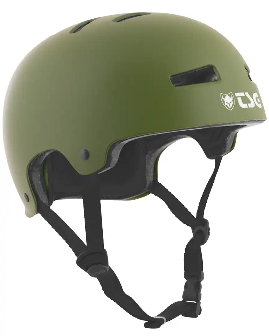 Evolution Solid Color Helmet - Satin Olive
