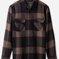 Chemise en Flanelle Bowery L/S - Heather Grey/Charcoal