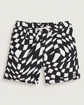 Boardshort Primary Ii Elastic Printe - Black