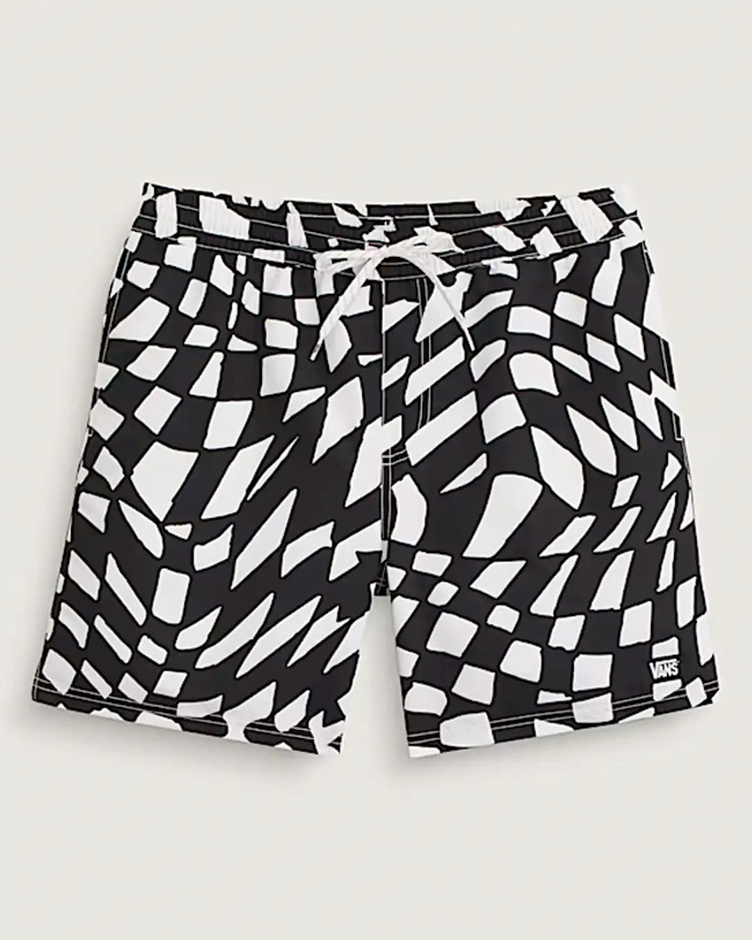 Primary II Elastic Printed Boardshorts - Black