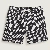 Primary II Elastic Printed Boardshorts - Black