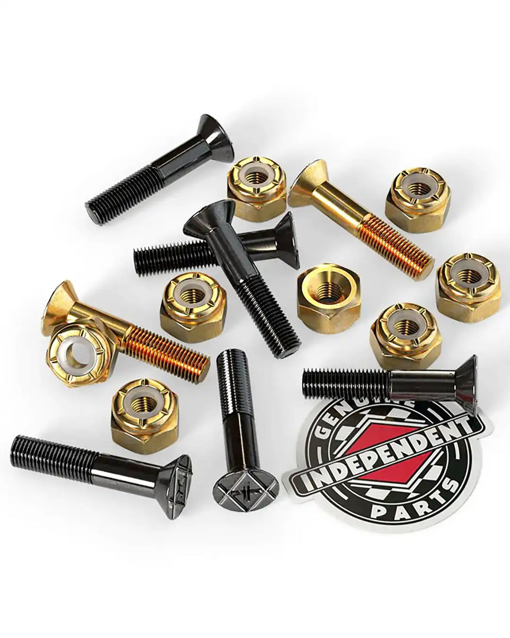 Phillips Genuine Hardware Skateboard Hardware - Black/Gold