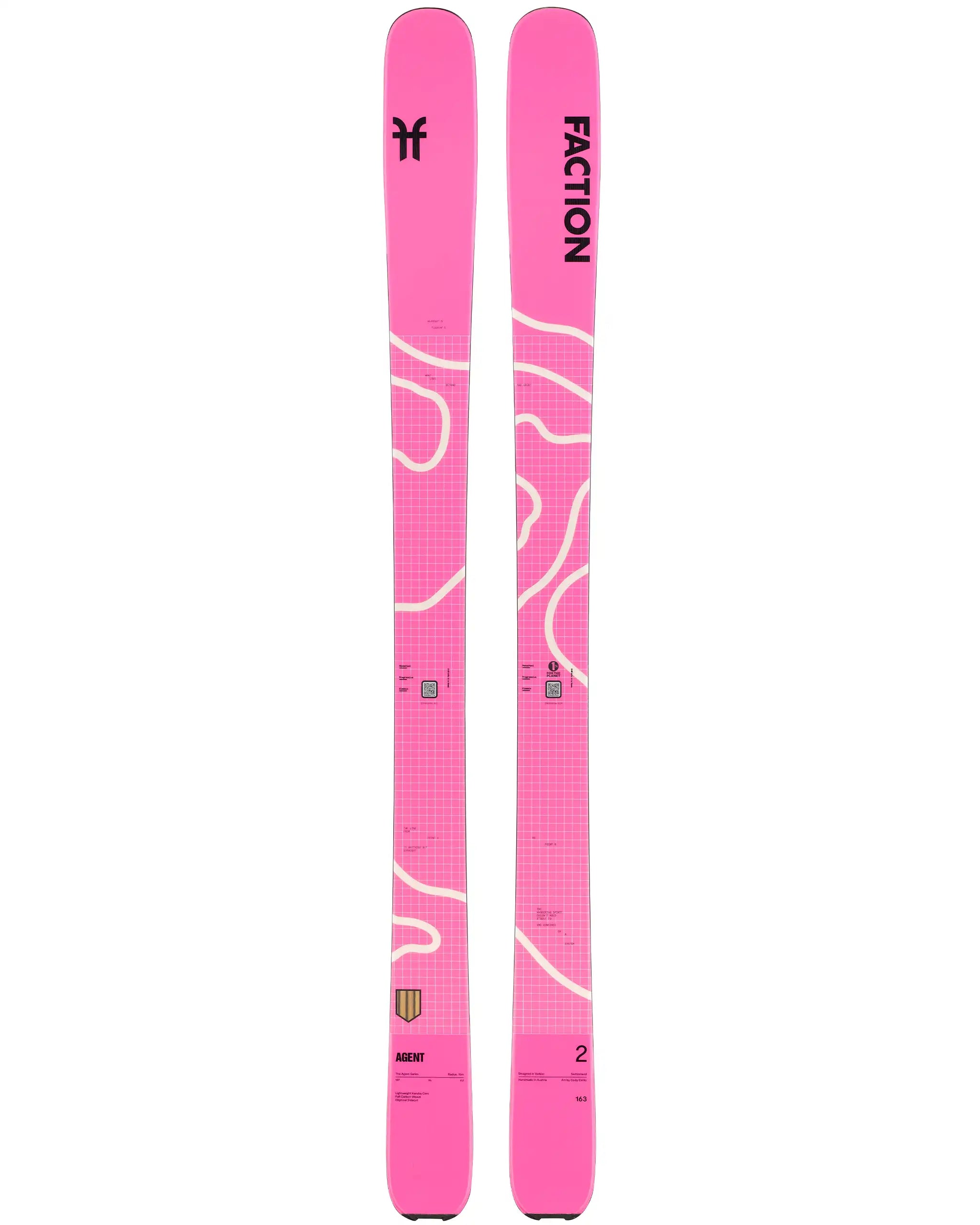 Agent 2 Skis - Pink 2027