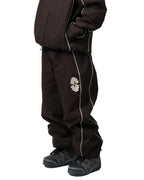 SOUVENIR Insulated Track Pant Snow Pants - Cacoa – view 2