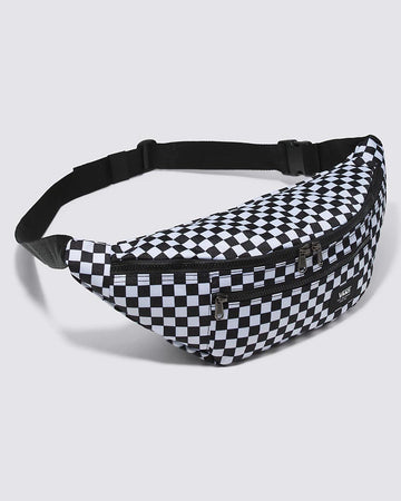 Ward Cross Body Pack Shoulder Bag - Black/White Check