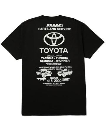 X Toyota Trd Service Department T-Shirt - Black