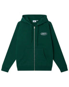 Hoodie Oval Zip - Rain Forest