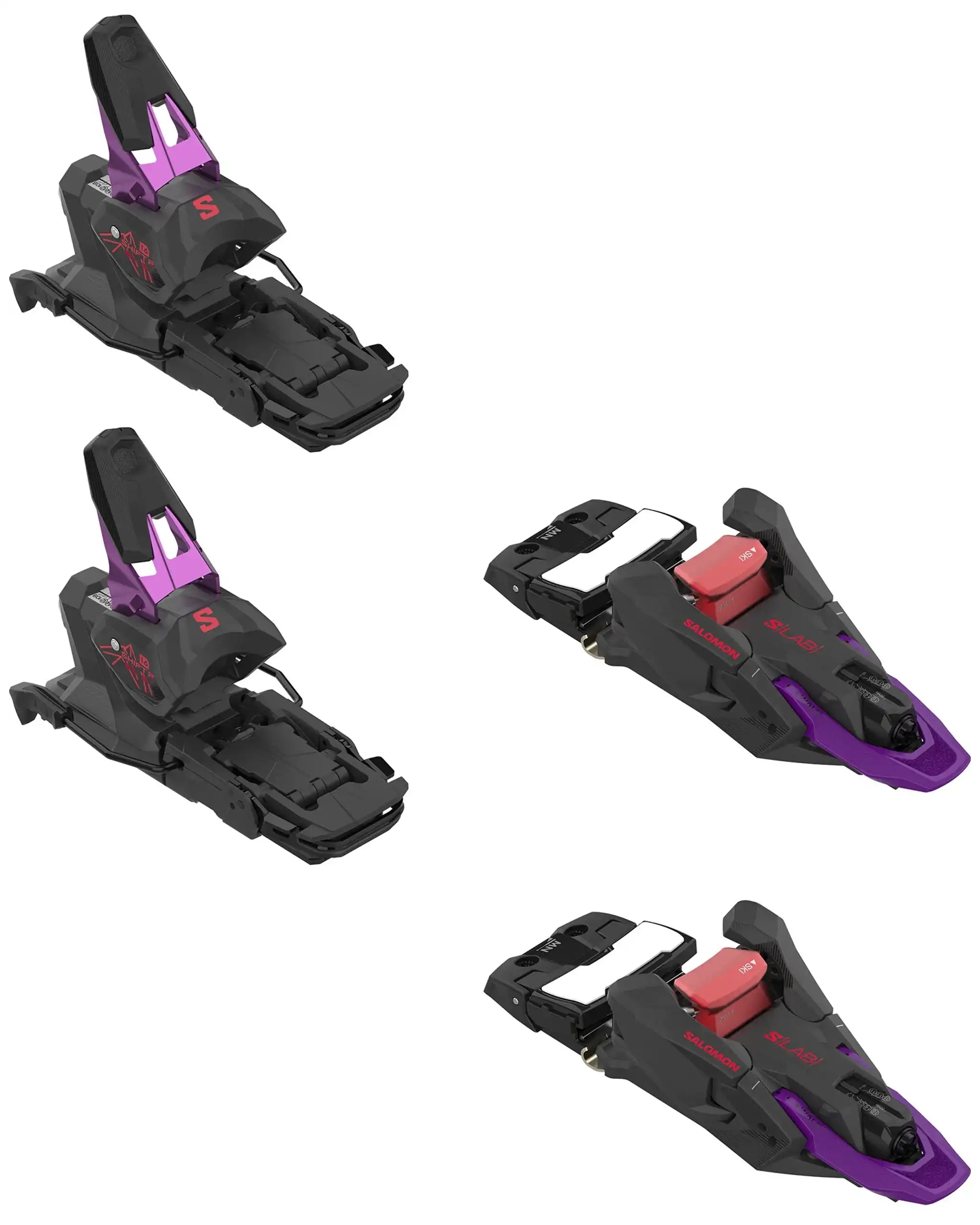 S/Lab Shift² 16 Mn Alpine Touring Ski Bindings - Pansy/Black/Raspberry 2027