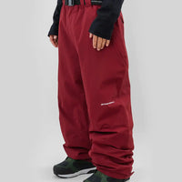 Nostalgia 2L Snow Pants - Dark Red