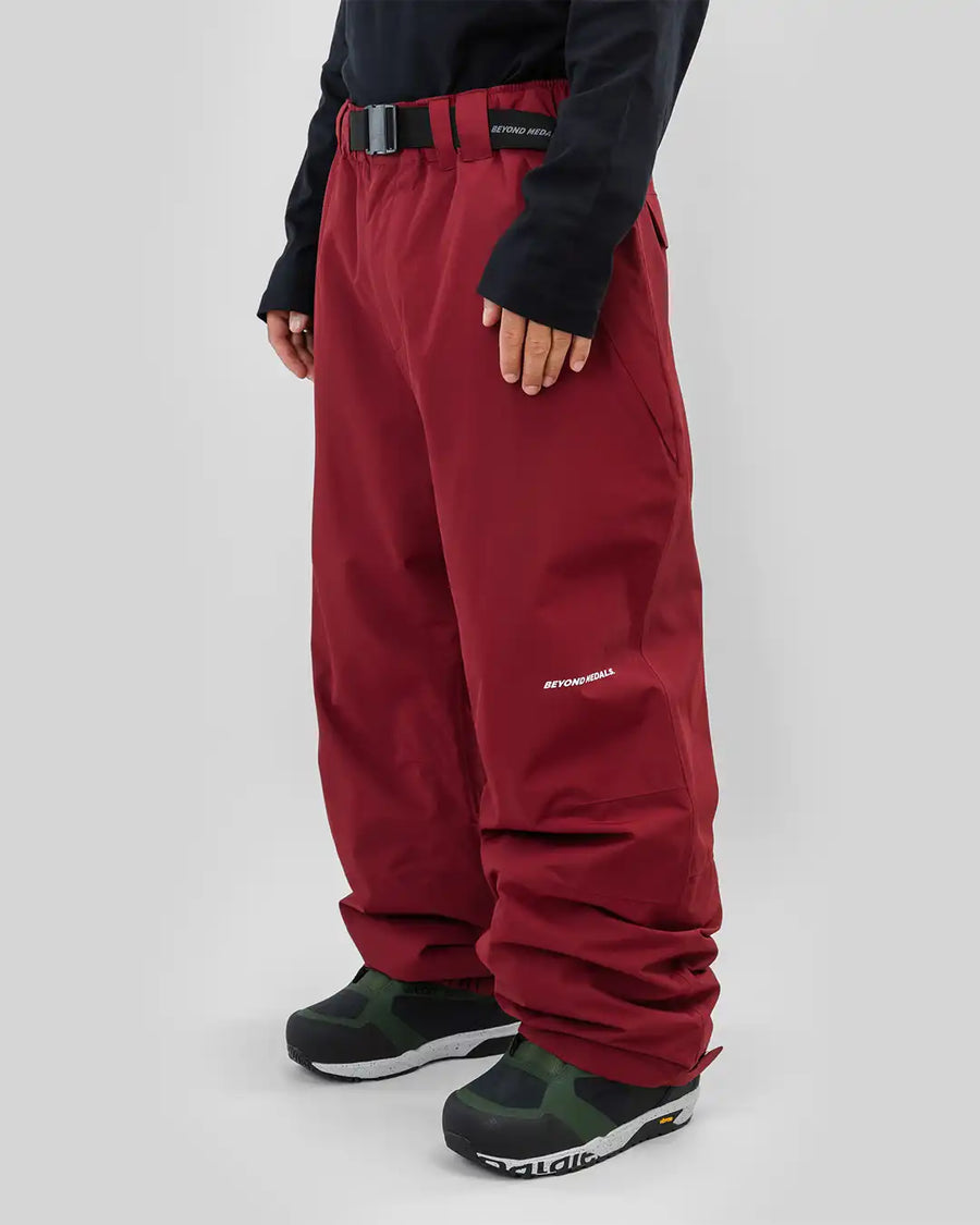 Nostalgia 2L Snow Pants - Dark Red