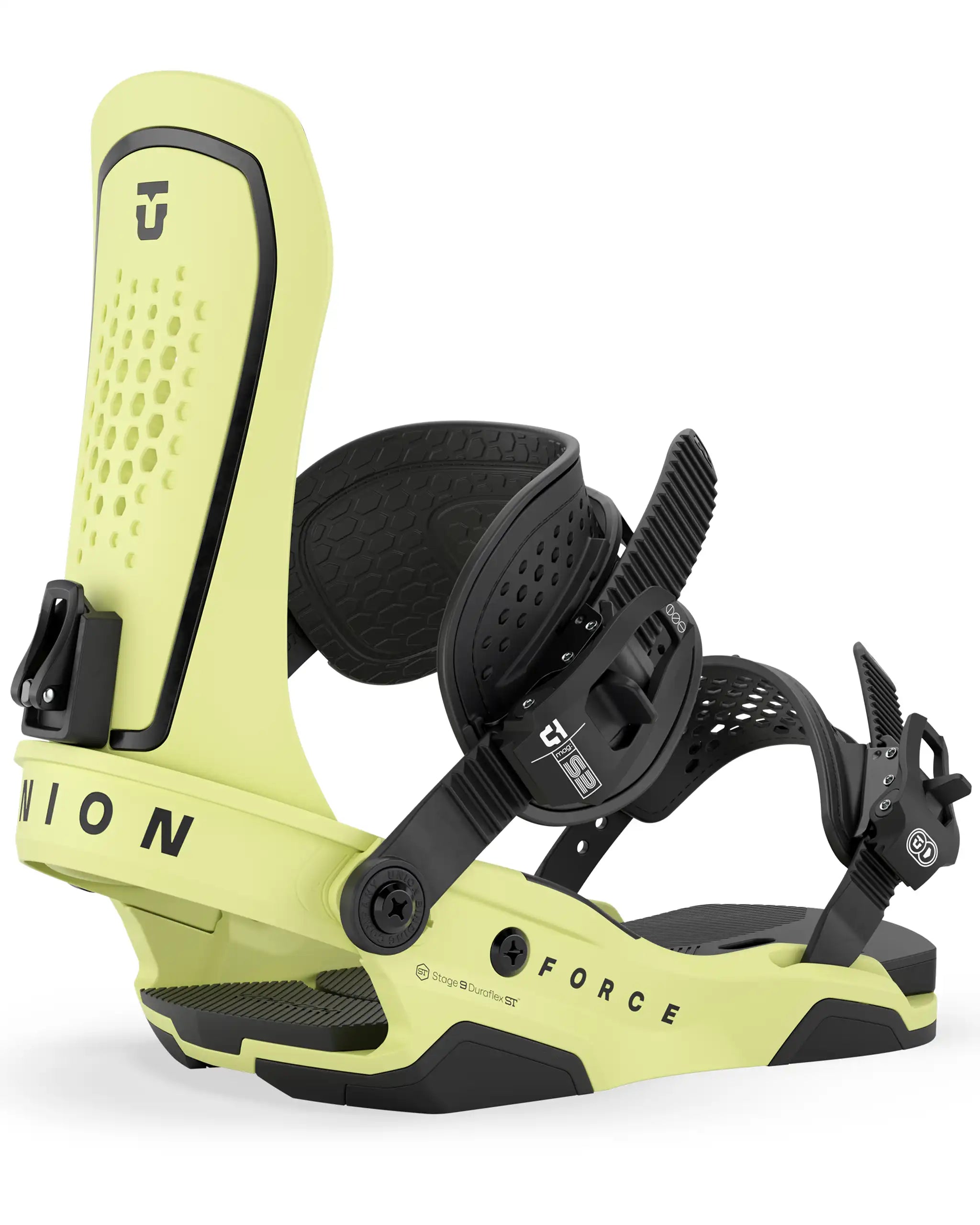 Force Snowboard Bindings - Yellow 2027