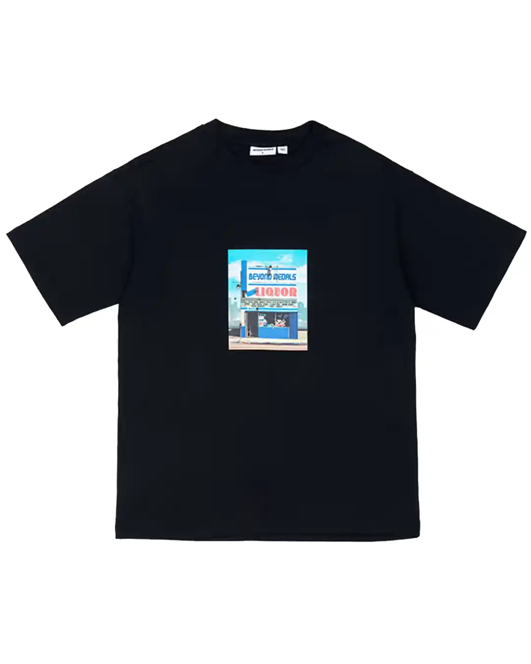 T-Shirt Liquid - Black