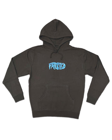 Hoodie Icy Classic Logo - Brown