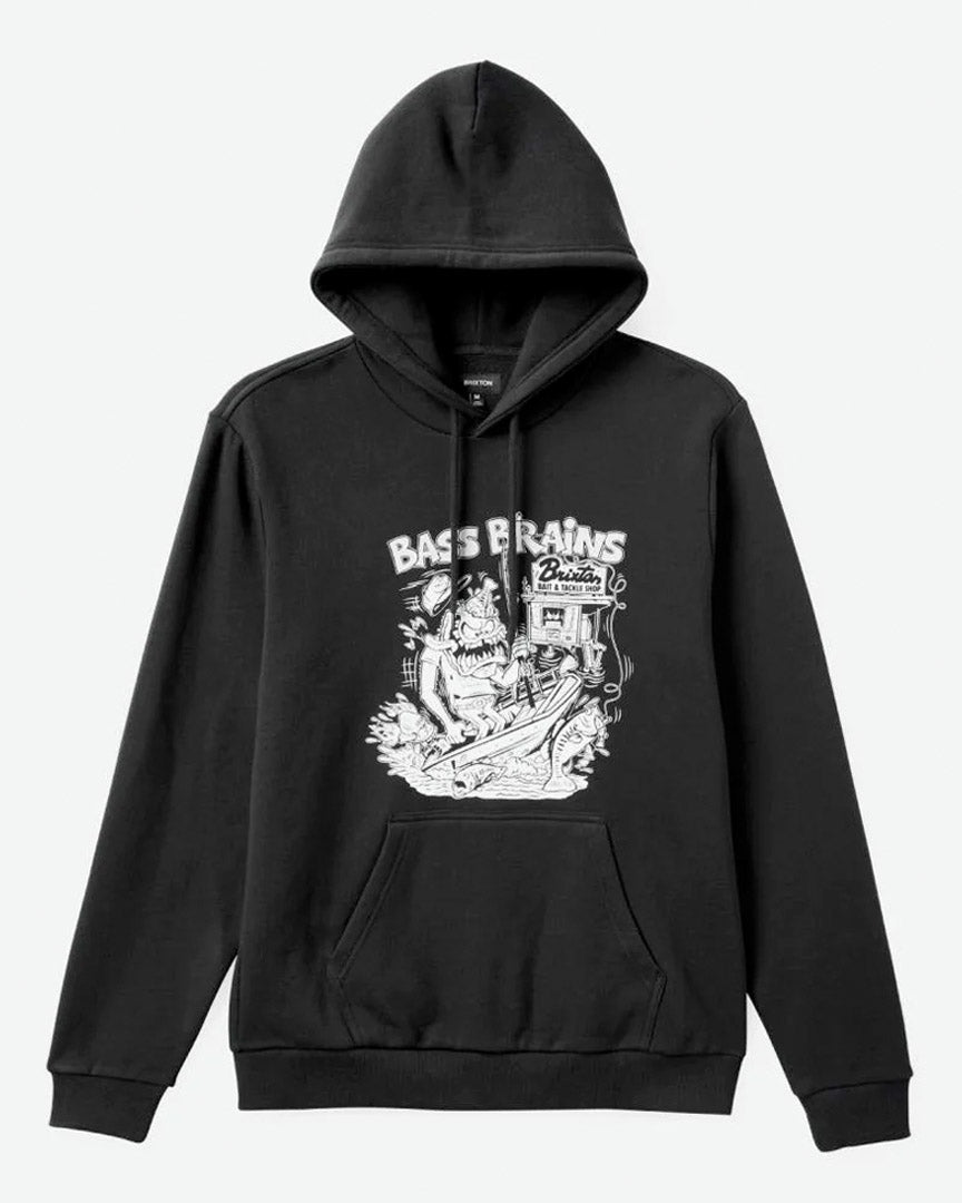 Hoodie Bass Brains Monster Hood - Black