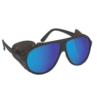 Polarized Glacier Sunglasses - Matte Black